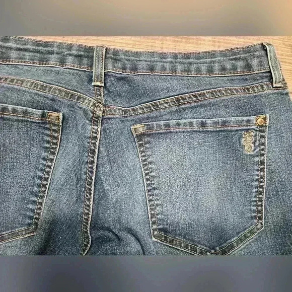 Jessica Simpson Forever Skinny Blue Jeans Size 32 Women's Dark Wash Ankle Jeans - Picture 7 of 7